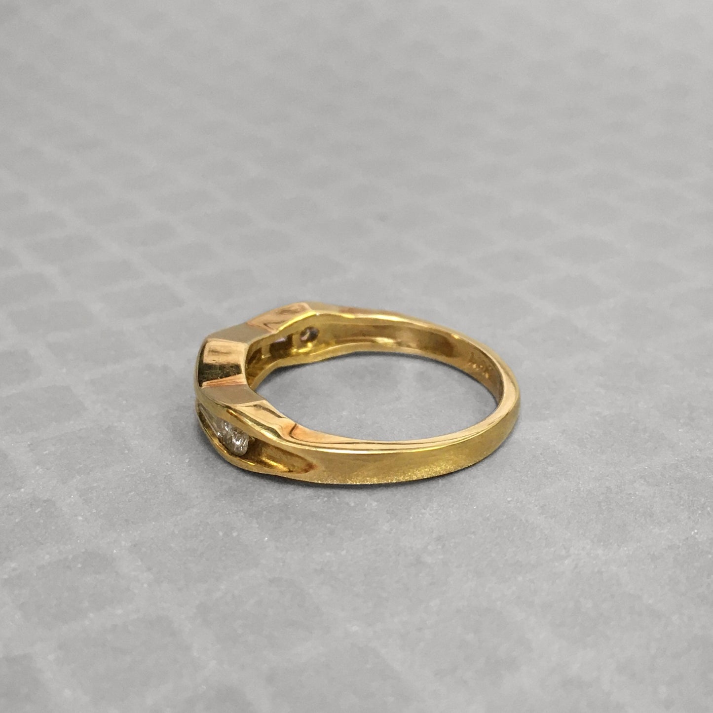 Preowned Yellow Gold and Diamond Ring