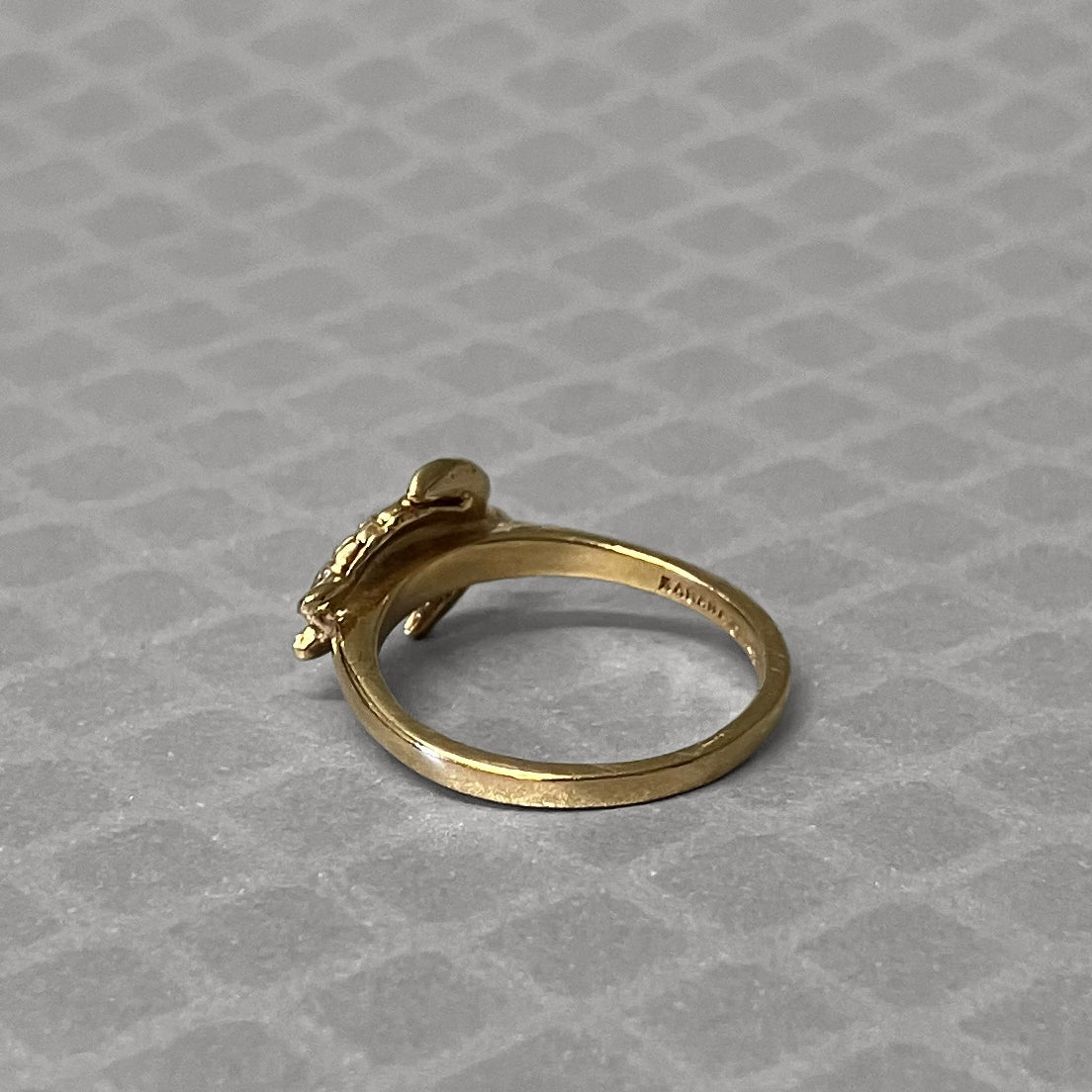 Preowned Yellow Gold Turtle Ring