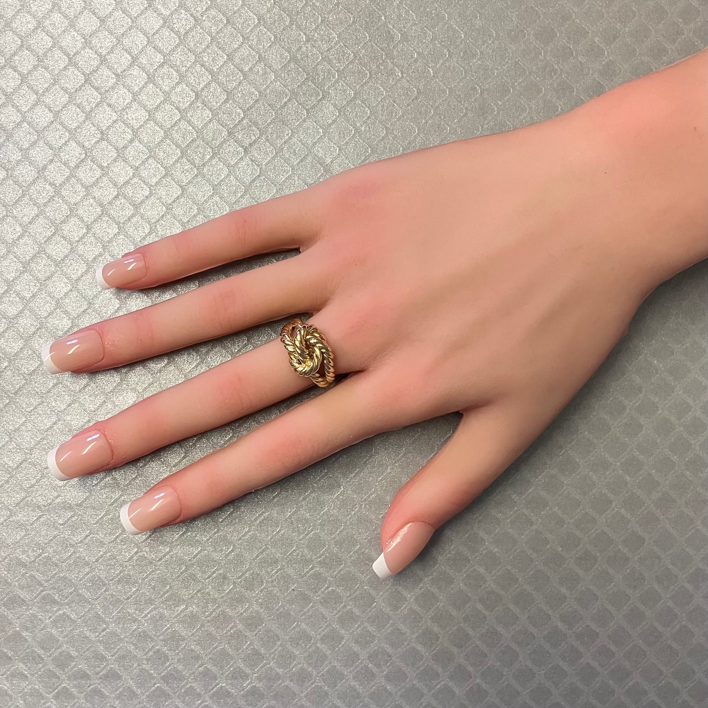 Preowned Yellow Gold Twist Knot Ring