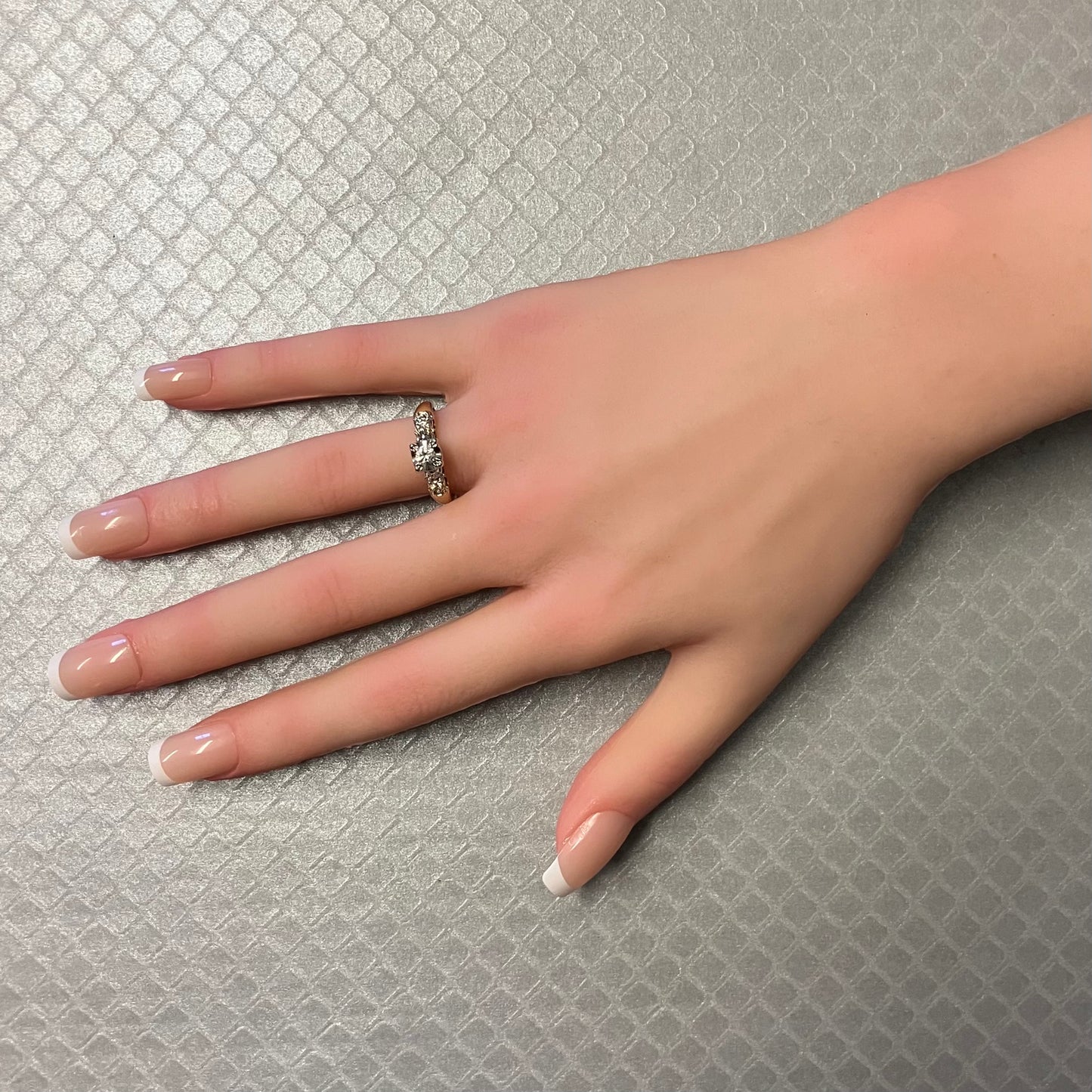 Preowned Yellow Gold and Diamond Engagement Ring