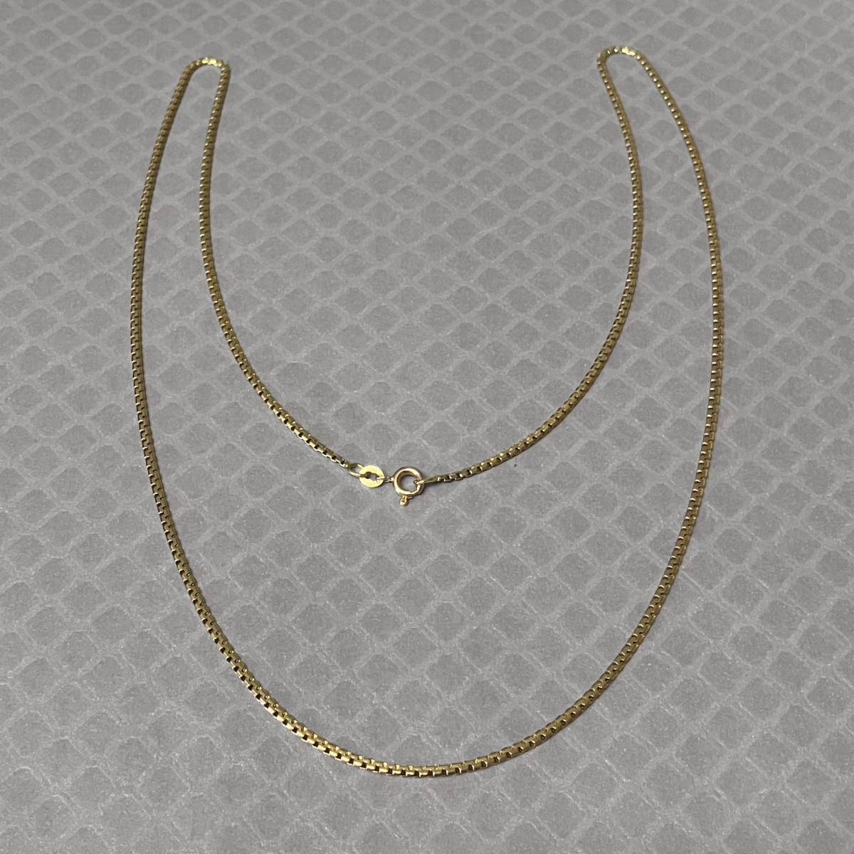 Preowned Yellow Gold C Link Chain