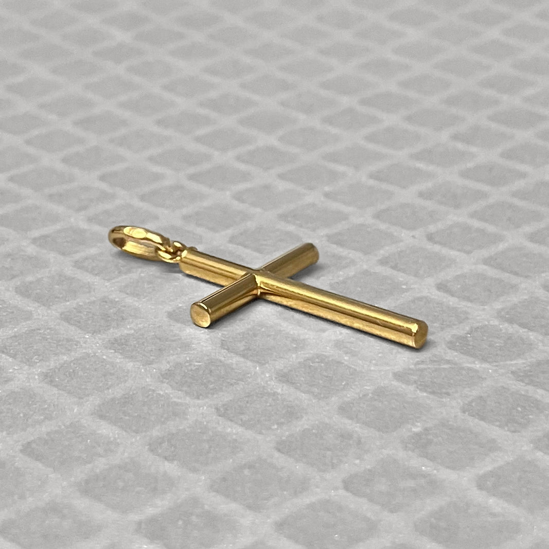 Preowned Yellow Gold Cross Pendant