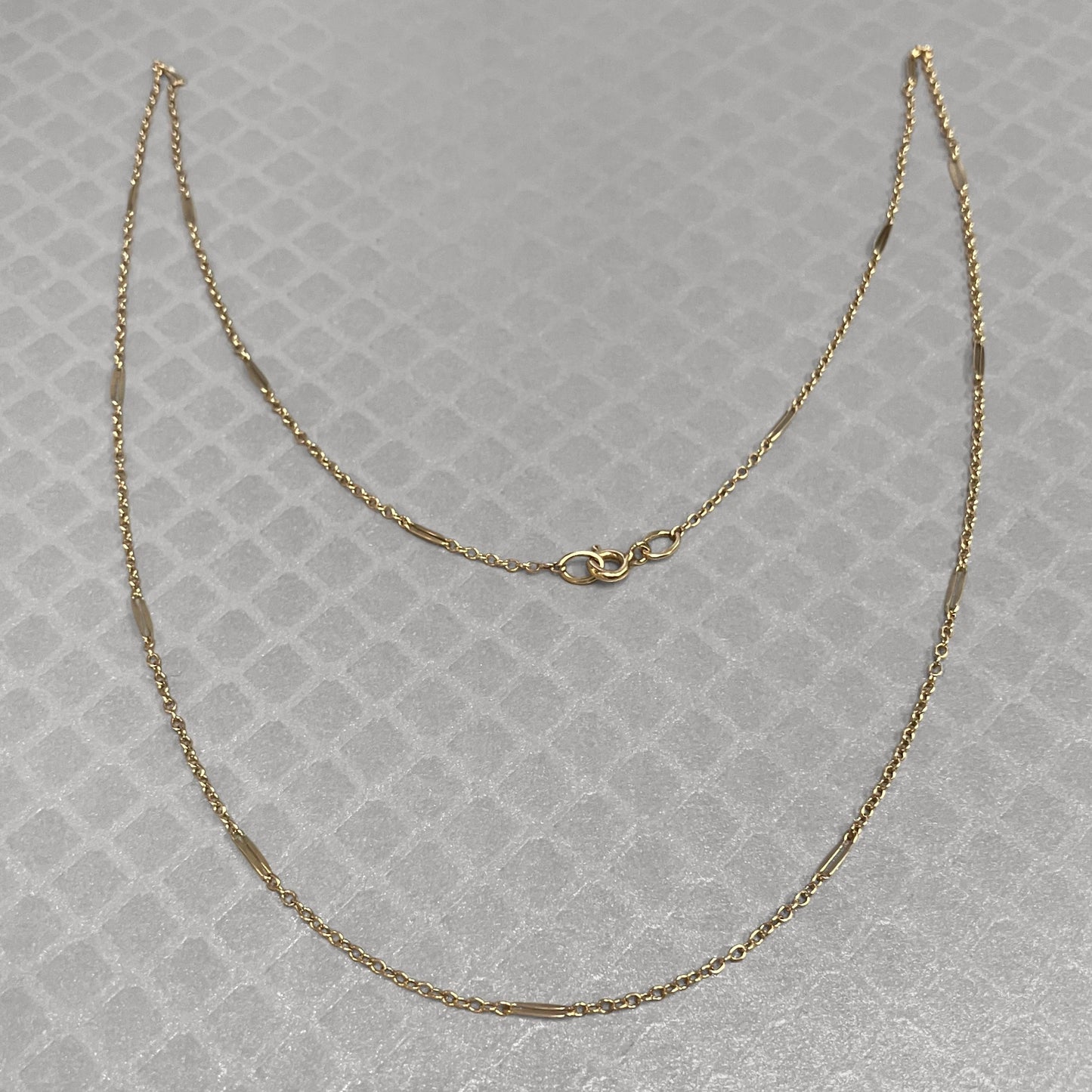 Preowned Yellow Gold Fancy Link Chain