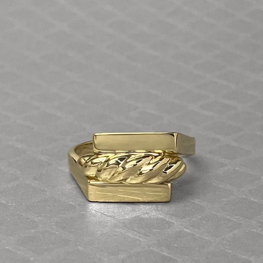 Preowned Yellow Gold Twist Ring