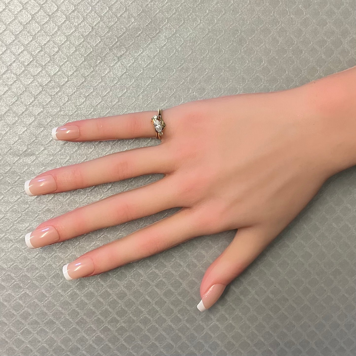 Preowned Yellow Gold and Marquise Diamond Ring