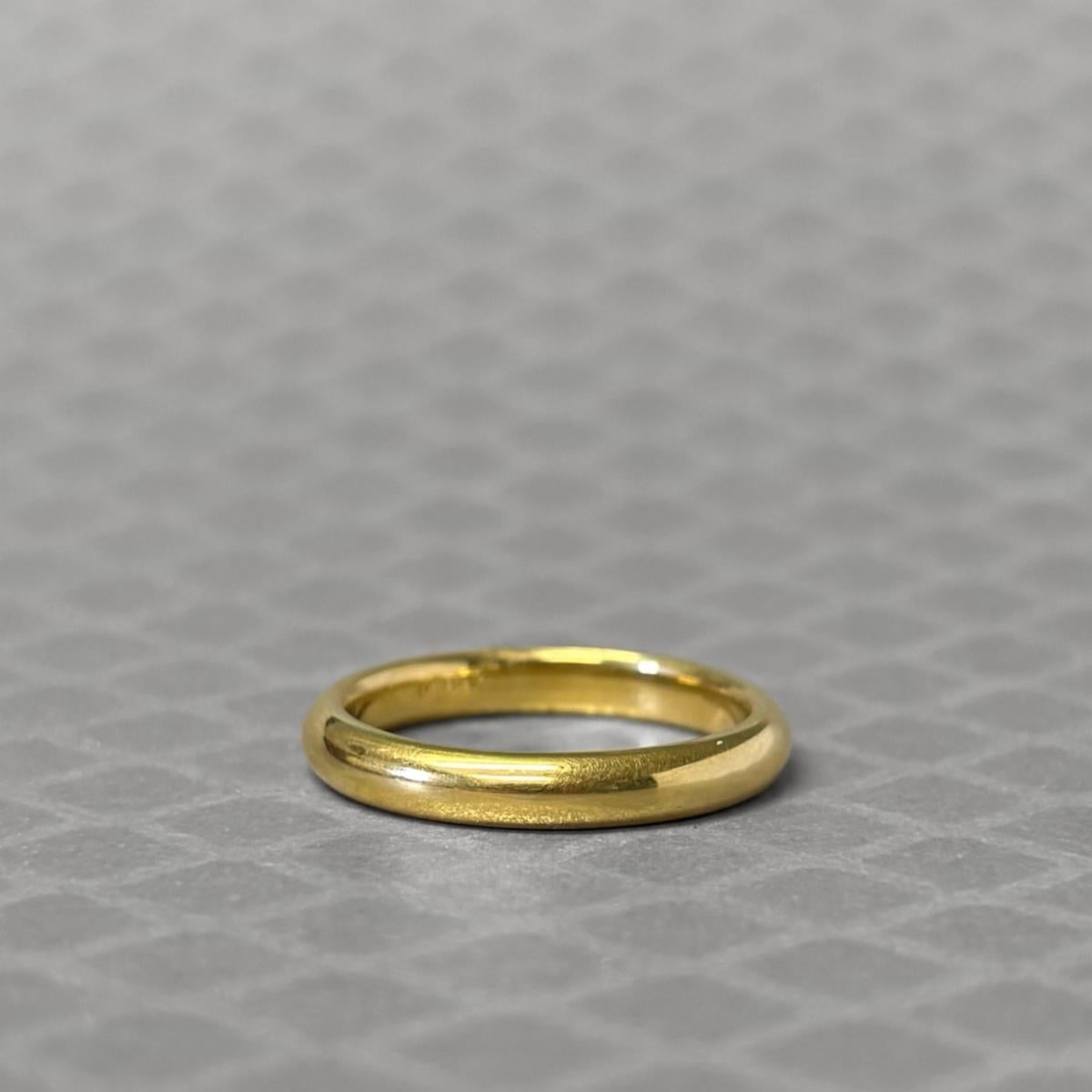 Preowned Yellow Gold Rounded Band