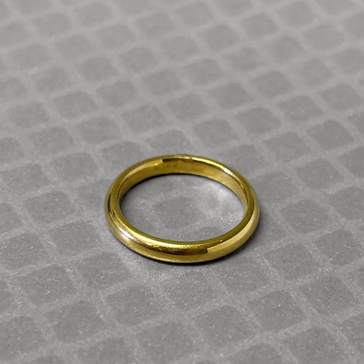 Preowned Yellow Gold Rounded Band