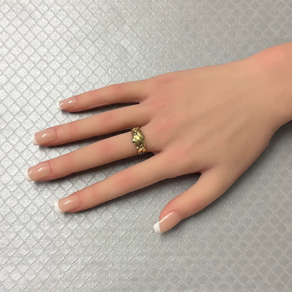 Preowned Yellow Gold Puzzle Ring