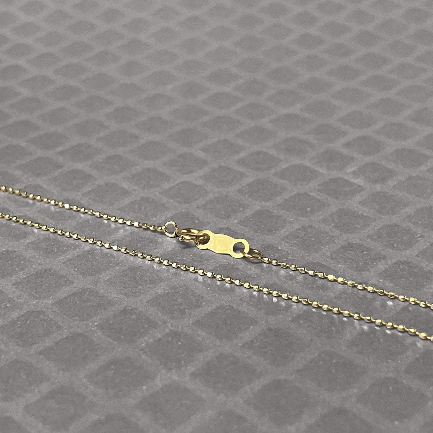 Preowned Yellow Gold Beaded Chain