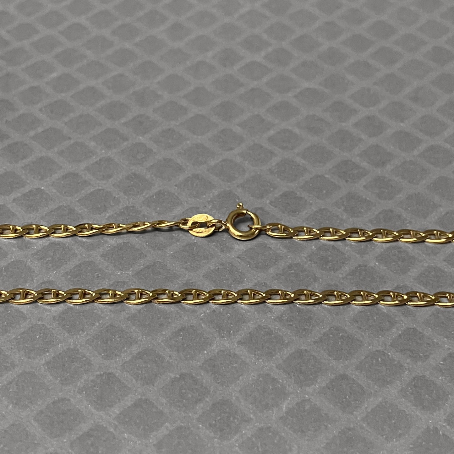 Preowned Yellow Gold Anchor Link Chain