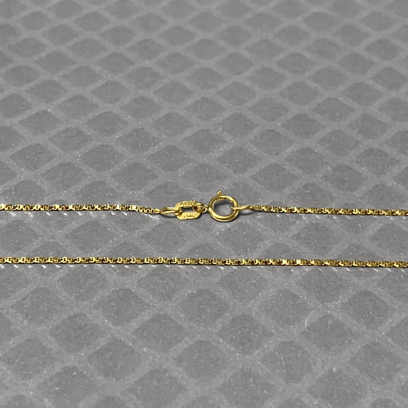 Preowned Yellow Gold Twisted Box Chain