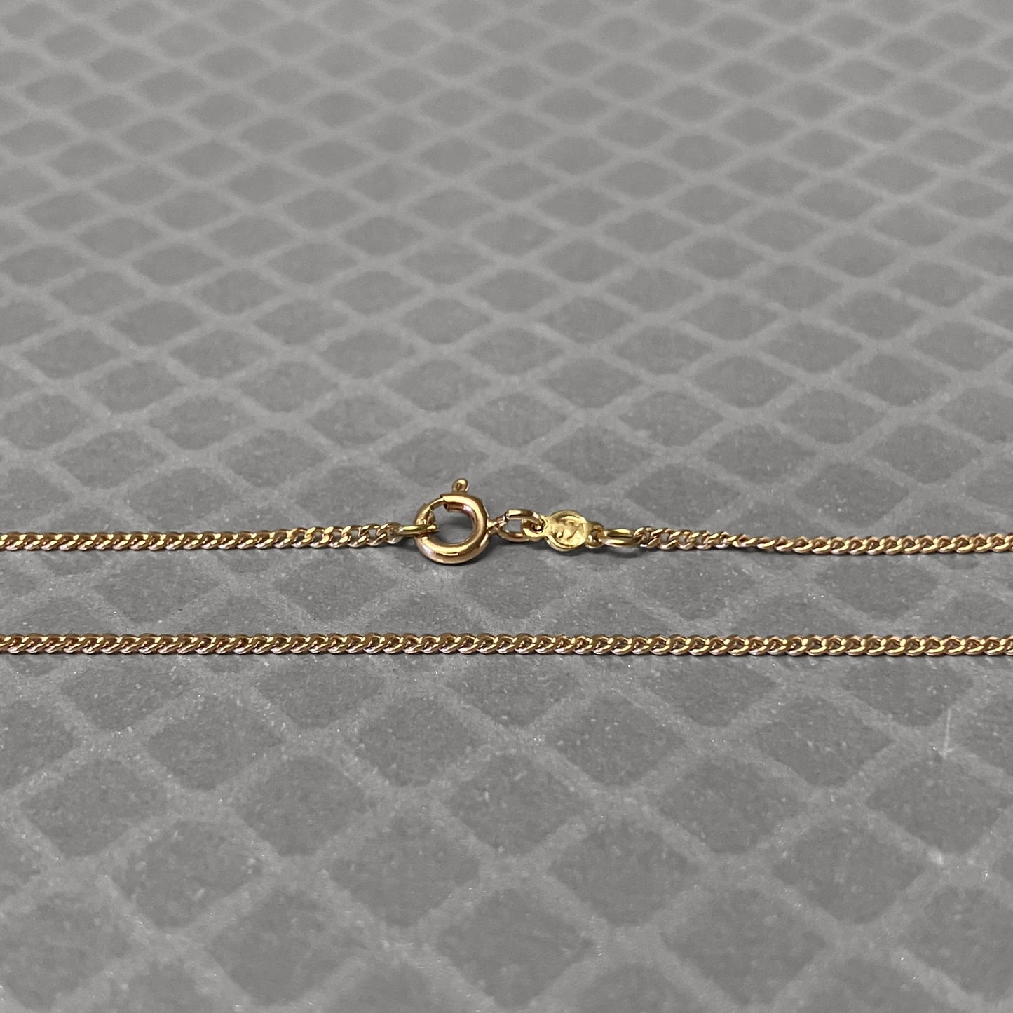 Preowned Rose Gold Curb Chain