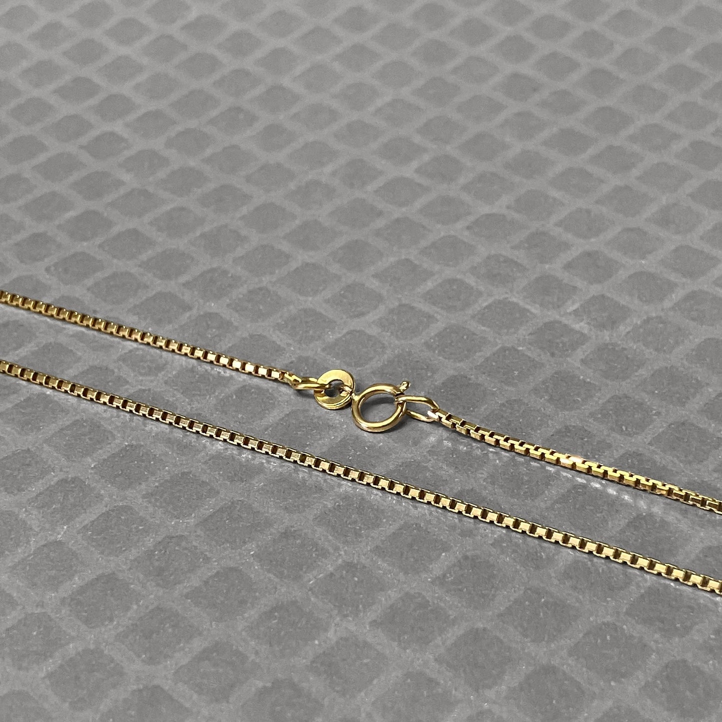 Preowned Yellow Gold Rounded Box Chain