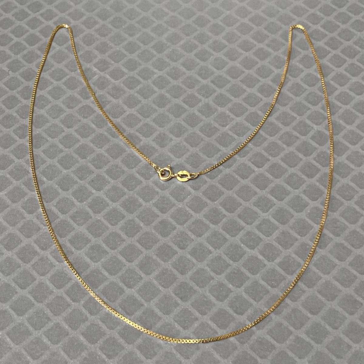 Preowned Yellow Gold Box Chain