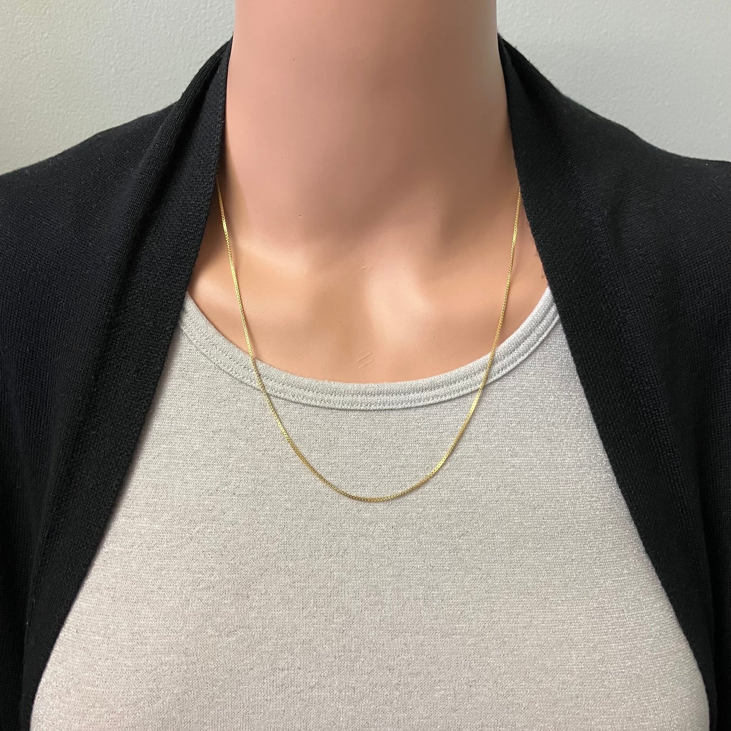 Preowned Yellow Gold Box Chain