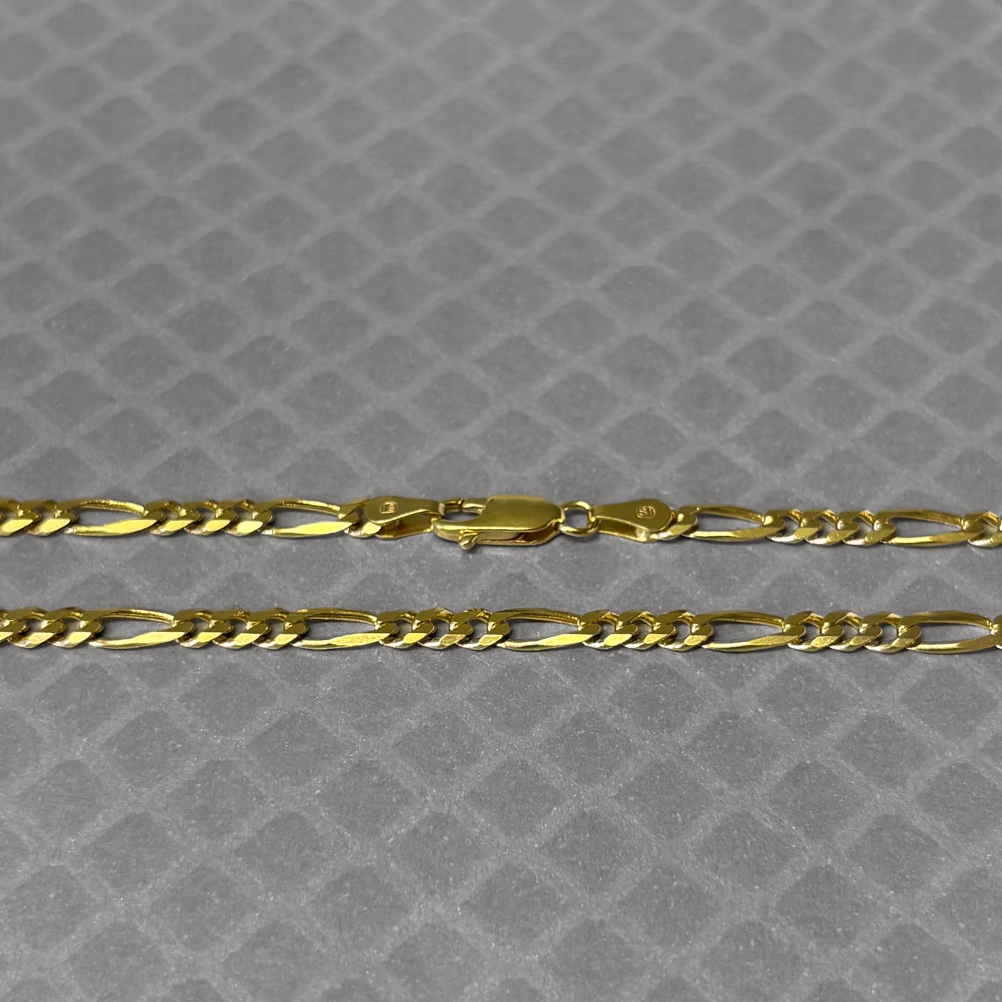 Preowned Yellow Gold Figaro Chain