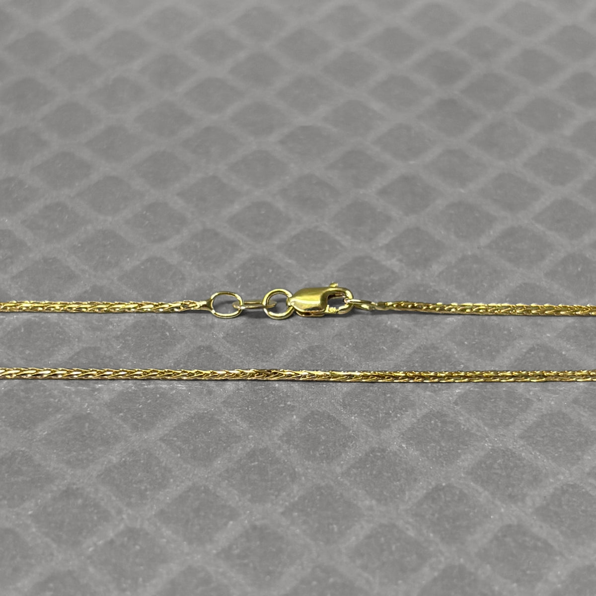 Preowned Yellow Gold Wheat Chain