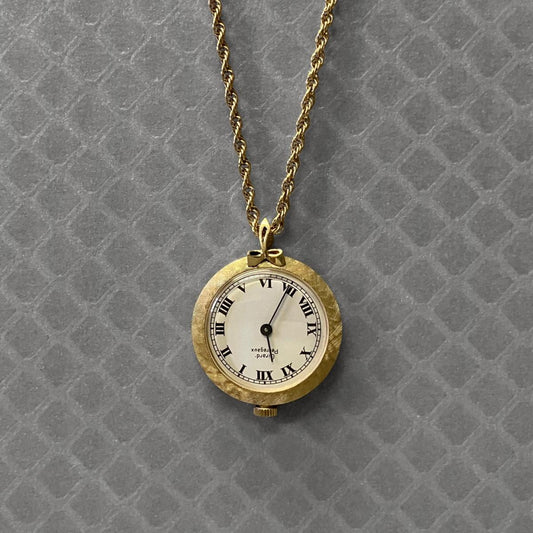 Preowned Yellow Gold Girard Perregaux Watch Pendant