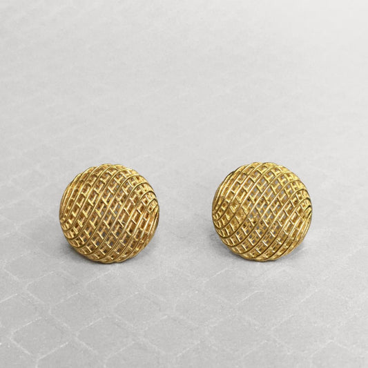 Preowned Yellow Gold Roberto Coin Silk Earrings