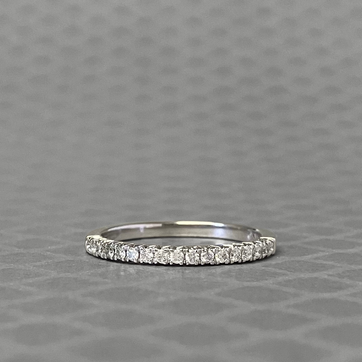 Preowned White Gold and Diamond Band