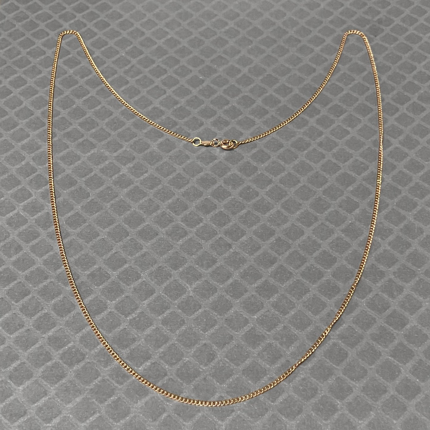 Preowned Rose Gold Curb Chain