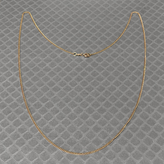 Preowned Rose Gold Curb Chain
